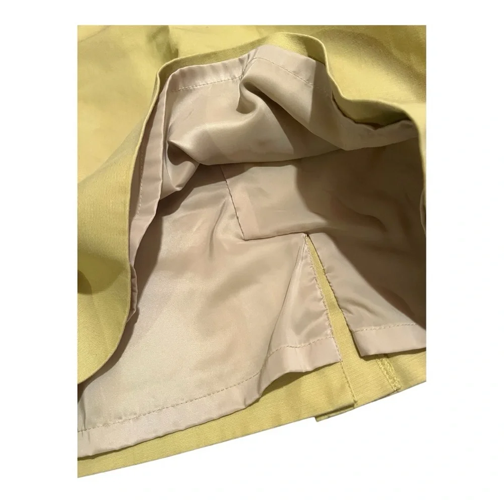 Halogen‎ Nordstrom Pencil Knee Length Skirt Light Green Size 4 Career Casual